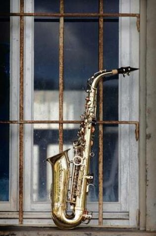 Cover of Cool Saxophone Musical Instrument Journal