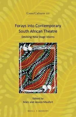 Cover of Forays Into Contemporary South African Theatre