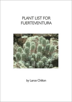 Book cover for Plant List for Fuerteventura