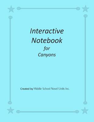 Book cover for Interactive Notebook for Canyons