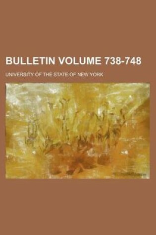 Cover of Bulletin Volume 738-748