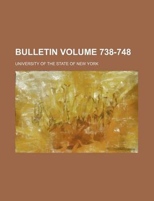 Book cover for Bulletin Volume 738-748