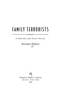 Book cover for Family Terrorists