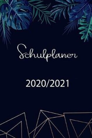 Cover of Schul Planer 2020 2021