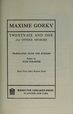 Cover of Twenty-Six and One