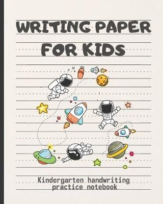 Book cover for Writing Paper for Kids