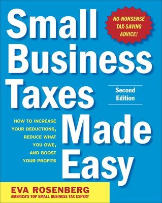 Book cover for Small Business Taxes Made Easy, Second Edition