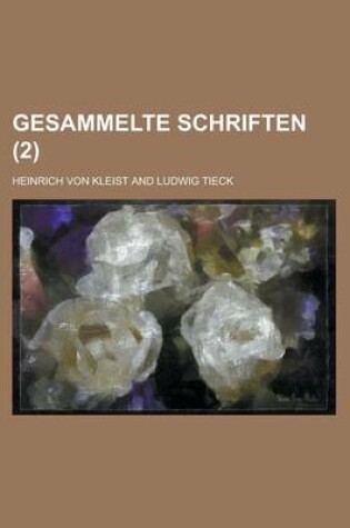 Cover of Gesammelte Schriften Volume 2