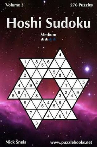 Cover of Hoshi Sudoku - Medium - Volume 3 - 276 Puzzles