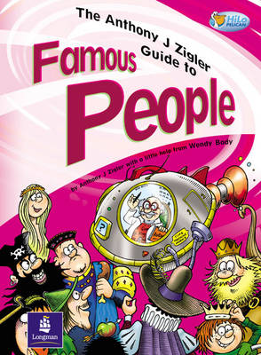 Book cover for Anthony J. Zigler Guide to Famous People Fiction 32 pp