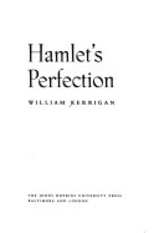 Cover of Hamlet's Perfection