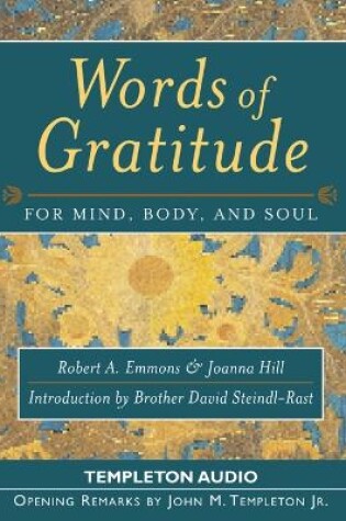 Cover of Words of Gratitude