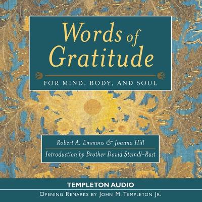 Book cover for Words of Gratitude