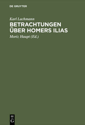 Book cover for Betrachtungen UEber Homers Ilias