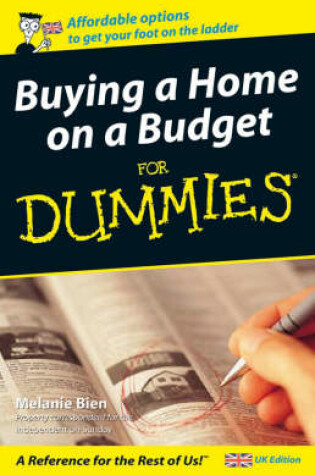 Cover of Buying a Home on a Budget For Dummies - UK