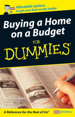 Book cover for Buying a Home on a Budget For Dummies - UK