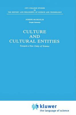 Cover of Culture and Cultural Entities