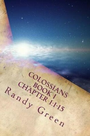 Cover of Colossians Book I