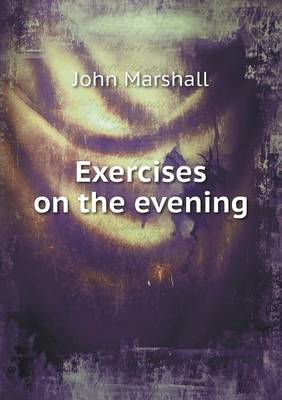 Book cover for Exercises on the evening