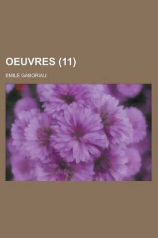 Cover of Oeuvres (11 )