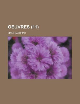 Book cover for Oeuvres (11 )