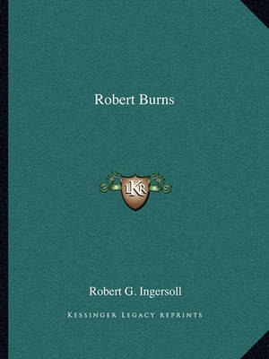 Book cover for Robert Burns