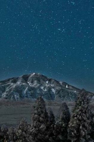 Cover of Mount Aso Volcano in Japan at Night Journal