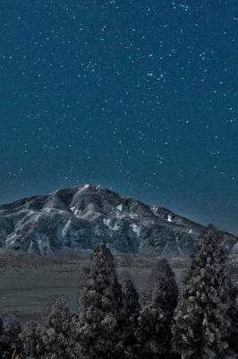 Book cover for Mount Aso Volcano in Japan at Night Journal