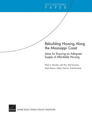 Book cover for Rebuilding Housing Along the Mississippi Coast