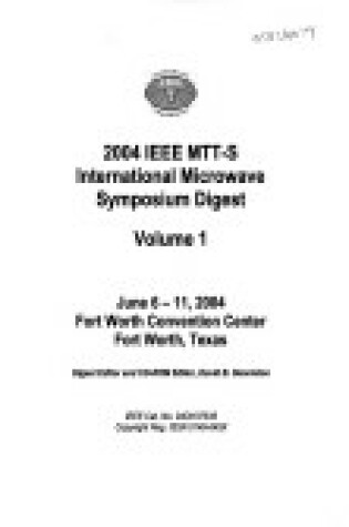 Cover of 2003 IEEE Mtt-S Symposium on Microwave