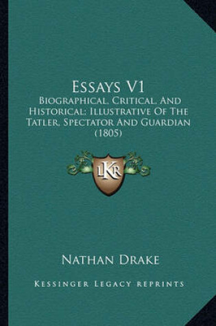 Cover of Essays V1 Essays V1