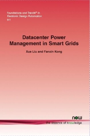 Cover of Datacenter Power Management in Smart Grids