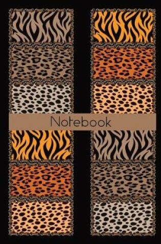 Cover of African Style Animal Print Notebook