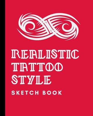 Book cover for Realistic Tattoo Style Sketch Book