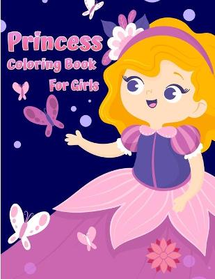 Book cover for Little Princess Coloring Book