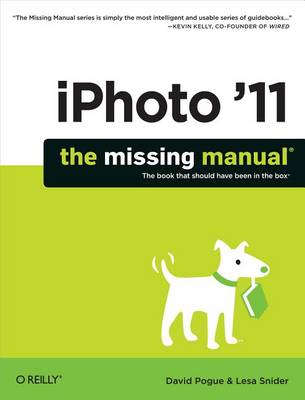 Book cover for iPhoto '11: The Missing Manual