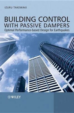 Cover of Building Control with Passive Dampers