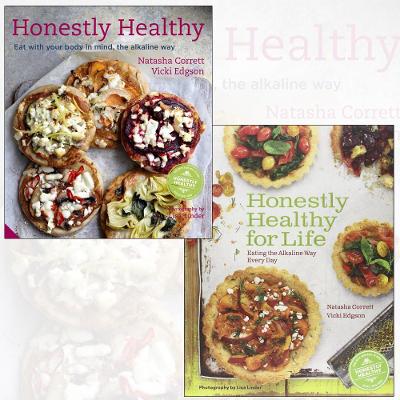 Book cover for Honestly Healthy Cookbook Collection 2 Books Set, (Honestly Healthy for Life: Healthy Alternatives for Everyday Eating and Honestly Healthy: Eat with your body in mind, the alkaline way)