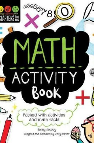 Cover of Stem Starters for Kids Math Activity Book