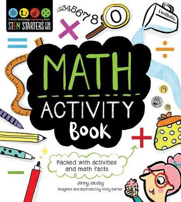 Cover of Stem Starters for Kids Math Activity Book