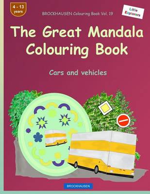 Book cover for BROCKHAUSEN Colouring Book Vol. 19 - The Great Mandala Colouring Book