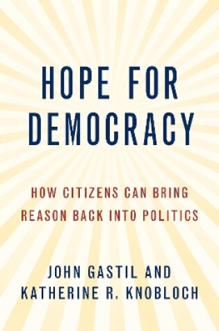 Cover of Hope for Democracy