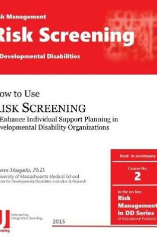 Cover of Risk Screening in Developmental Disabilities