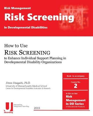 Book cover for Risk Screening in Developmental Disabilities