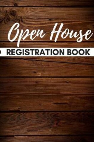 Cover of Open House Registration Book