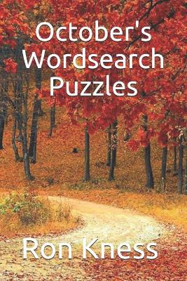 Book cover for October's Wordsearch Puzzles