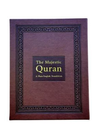 Cover of The Majestic Quran - Brown Luxury Edition