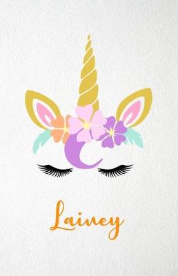 Book cover for Lainey A5 Lined Notebook 110 Pages