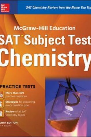 Cover of McGraw-Hill Education SAT Subject Test Chemistry 4th Ed.