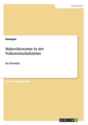 Book cover for Makroökonomie in der Volkswirtschaftslehre